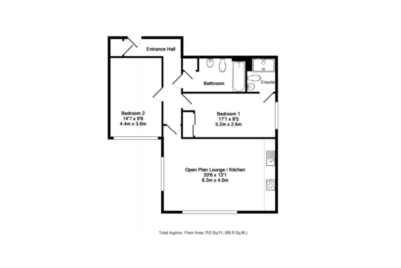 Stylish Spacious With Free Parking Apartment *